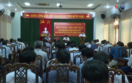 Thị xã Bỉm Sơn sơ kết giữa nhiệm kỳ thực hiện Nghị quyết Đại hội Đảng bộ thị xã lần thứ XI, nhiệm kỳ 2020 – 2025