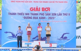 Giải bơi thanh thiếu nhi thành phố Sầm Sơn lần thứ II – Đường đua xanh năm 2023