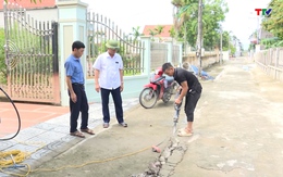 Làm rõ vấn đề thu tiền đấu nối sử dụng nước sạch tại huyện Nga Sơn