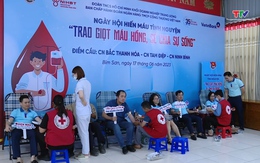 Ngân hàng VietinBank chi nhánh Bắc Thanh Hóa tích cực tham gia phong trào hiến máu tình nguyện