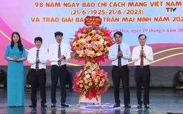Kỷ niệm 98 năm Ngày báo chí cách mạng Việt Nam và trao giải báo chí Trần Mai Ninh năm 2022