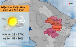 Video: Dự báo thời tiết khu vực tỉnh Thanh Hóa đêm 02/06, ngày 03/06/2023
