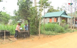 Nhiều hộ dân ở huyện Ngọc Lặc thiếu nước sinh hoạt