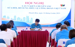 Lấy ý kiến chuyên sâu sửa đổi, bổ sung Điều lệ Công đoàn Việt Nam