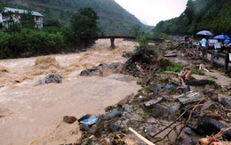 Cảnh báo lũ quét, sạt lở đất, sụt lún đất do mưa lũ hoặc dòng chảy trên khu vực tỉnh Thanh Hóa