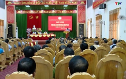 Đại biểu Hội đồng Nhân dân tỉnh tiếp xúc cử tri huyện Hà Trung