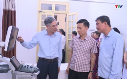 Bệnh viện Đa khoa khu vực Nghi Sơn tiếp nhận hệ thống máy siêu âm thế hệ mới