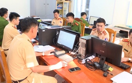 Công an huyện Thiệu Hóa hoàn thành nhập dữ liệu phương tiện