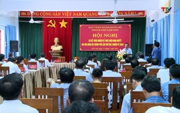 Đảng bộ thành phố Sầm Sơn sơ kết giữa nhiệm kỳ