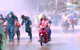 Diễn tập phòng chống lụt bão, tìm kiếm cứu nạn phường Đông Hải năm 2023