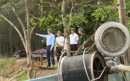 Phó Chủ tịch UBND tỉnh Lê Đức Giang kiểm tra công tác ứng phó với bão tại Sầm Sơn