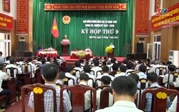 Kỳ họp thứ 9, Hội đồng nhân dân thị xã Nghi Sơn khóa XX