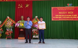 Ngày hội toàn dân bảo vệ an ninh Tổ quốc tại xã Thiên Phủ, huyện Quan Hóa