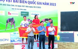 Giải vô địch các câu lạc bộ vật bãi biển quốc gia năm 2023 kết thúc thành công tại thành phố Sầm Sơn