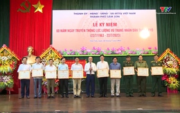 Thành phố Sầm Sơn kỷ niệm 60 năm Ngày truyền thống Lực lượng vũ trang Nhân dân