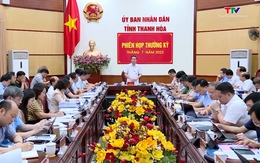 Phiên họp thường kỳ Ủy ban nhân dân tỉnh Thanh Hóa tháng 7/2023