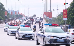 Công an Thanh Hóa ra quân thực hiện cao điểm tổng kiểm soát xe khách, xe container