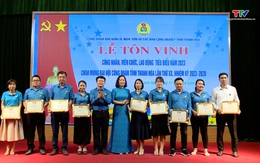 Công đoàn Khu kinh tế Nghi Sơn & các khu công nghiệp tỉnh Thanh Hóa tôn vinh công nhân, viên chức, lao động tiêu biểu 