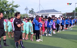 Phường Quảng Vinh, thành phố Sầm Sơn tổ chức khai mạc giải bóng đá Thiếu niên U13 lần thứ II năm 2023