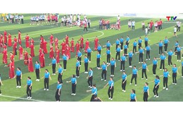Huyện Hà Trung tổ chức hoạt động văn hóa, thể thao