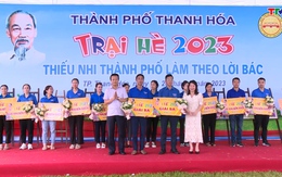 Bế mạc trại hè thanh, thiếu nhi thành phố Thanh Hóa 2023