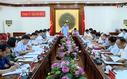 Ban Nội chính Trung ương kiểm tra việc thực hiện các Nghị Quyết, Chỉ thị, Quy định, Kết luận của Trung ương tại tỉnh Thanh Hoá