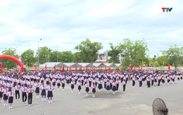 Khai mạc Hội trại hè thanh thiếu nhi thị trấn Tân Phong 2023