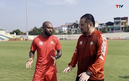 Ngoại binh Luiz Antonio chính thức ra mắt Câu lạc bộ Đông Á Thanh Hóa