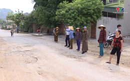 Đường xuống cấp gây ảnh hưởng đời sống người dân tại phường An Hưng, thành phố Thanh Hóa