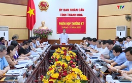 Phiên họp thường kỳ Ủy ban Nhân dân tỉnh tháng 9
