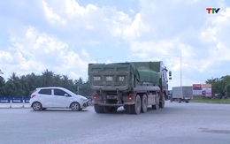 Cần có biện pháp xử lý một số vị trí mất an toàn giao thông trên địa bàn huyện Nông Cống