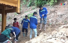 Các huyện miền núi Thanh Hoá khẩn trương khắc phục hậu quả do mưa lũ