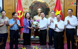 Phó Chủ tịch Nước thăm và làm việc tại Thanh Hoá