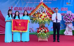 Trường Tiểu học Quảng Đại, thành phố Sầm Sơn khai giảng năm học 2023 - 2024