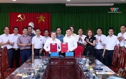 Trường Đại học Hồng Đức và Hiệp hội Doanh nghiệp thành phố Thanh Hóa ký kết hợp tác