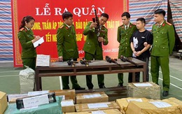 Công an huyện Yên Định bắt đối tượng mua bán súng và linh kiện với số lượng lớn trên mạng xã hội