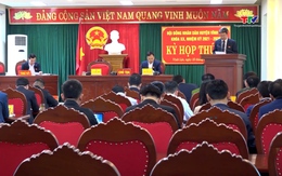 HĐND huyện Vĩnh Lộc khóa XX tổ chức kỳ họp lần thứ 16