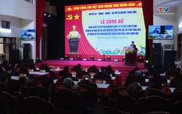 Công bố Nghị quyết của Uỷ ban Thường vụ Quốc hội về thành lập các đơn vị hành chính huyện Thiệu Hoá