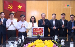 Bí thư Thành ủy thành phố Thanh Hóa thăm, tặng quà Tết tại huyện Quan Sơn và Quan Hóa
