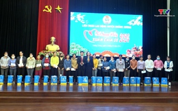 Huyện Quảng Xương tổ chức chương trình “Tết sum vầy-Xuân chia sẻ” năm 2024
