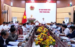 Uỷ ban Nhân dân tỉnh Thanh Hóa làm việc với Tổng Công ty Truyền tải điện Quốc gia