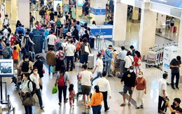Nguy cơ ùn tắc cục bộ tại Sân bay Tân Sơn Nhất dịp Tết Nguyên đán Giáp Thìn