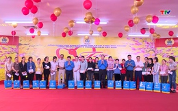 Liên đoàn lao động tỉnh Thanh Hóa thăm và chúc Tết các doanh nghiệp FDI 