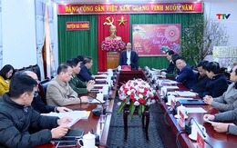 Phó Chủ tịch Thường trực Hội đồng Nhân dân tỉnh kiểm tra tình hình sản xuất và đời sống Nhân dân các huyện Quan Sơn và Bá Thước
