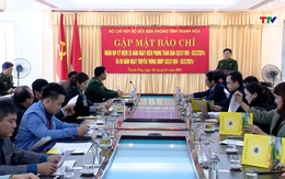 Bộ Chỉ huy Bộ đội Biên phòng tỉnh Thanh Hóa gặp mặt các cơ quan báo chí