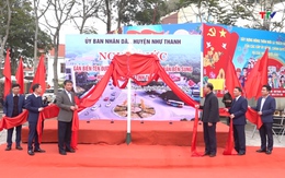 Huyện Như Thanh tổ chức Lễ công bố đặt tên đường, phố trên địa bàn thị trấn Bến Sung