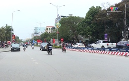 Thành phố Thanh Hóa tổ chức phân luồng giao thông chống ùn tắc dịp Tết 2024