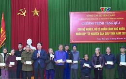 Bí thư Thành ủy, Trưởng Đoàn Đại biểu Quốc hội thành phố Hải Phòng Lê Tiến Châu thăm, tặng quà Tết tại tỉnh Thanh Hóa