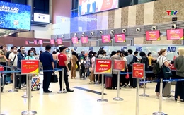 Tỷ lệ đặt vé máy bay nội địa dịp Tết Nguyên Đán 2024 đạt hơn 90%