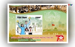 Phát hành bộ tem chào mừng 70 năm Ngày Giải phóng Thủ đô